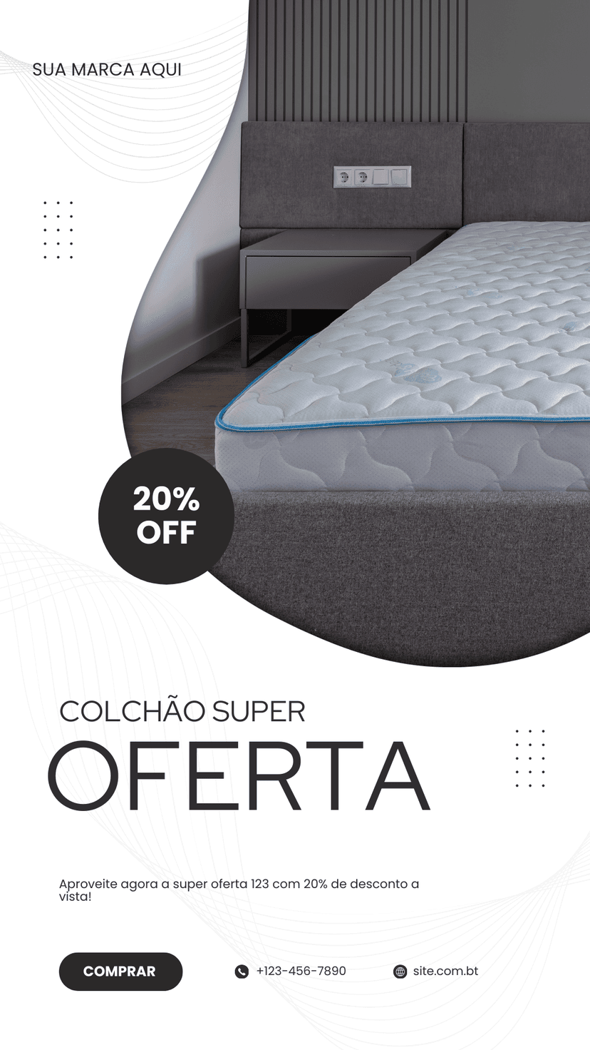 Oferta de Colchão - Antes